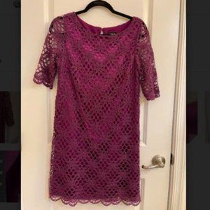 Jax Purple sz 8 cutout Dress